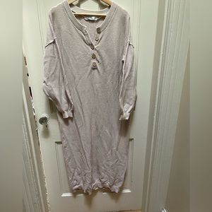 Free People Hailee Sweater Dress - L